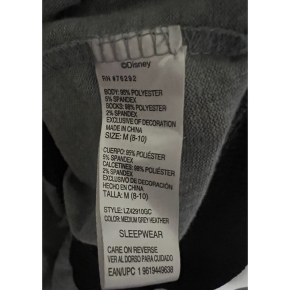 Disney Nightmare Before Christmas Sweatshirt Womens Medium Sleep Shirt Tunic - Picture 3 of 6